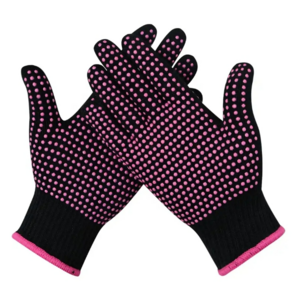 Gloves Wholesale from China DOT Plastic Protective PVC DOT Glue Anti Slip CottonKnitted PVC Dotted Coated Safety Work Gloves