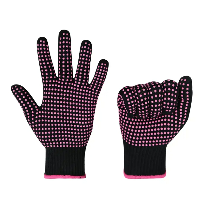 Gloves Wholesale from China DOT Plastic Protective PVC DOT Glue Anti Slip CottonKnitted PVC Dotted Coated Safety Work Gloves