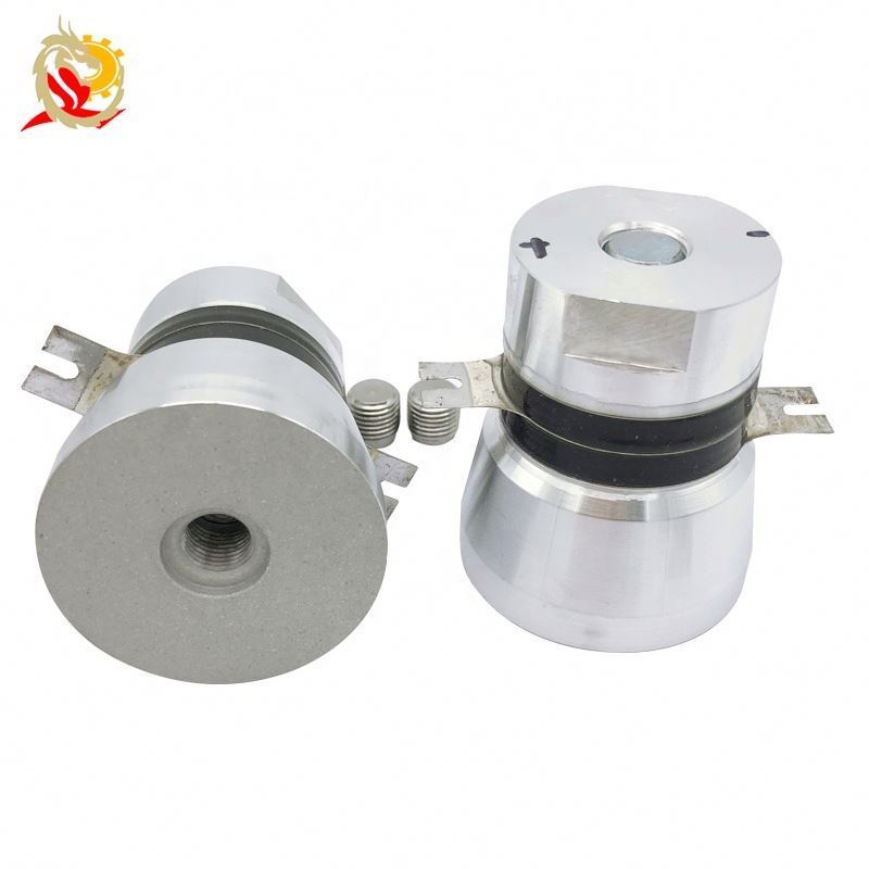 28Khz 60W Piezo Transducer Submersible Underwater Ultrasonic Transducer for Plating Components Cleaning