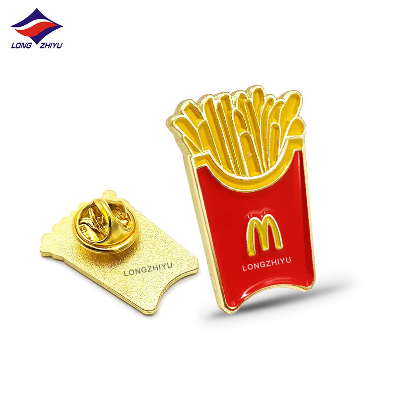 Longzhiyu Custom Enamel Pin Cartoon Metal Badges with Company Logo Lapel Pin for Souvenirs Gifts