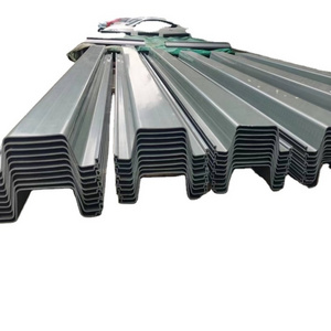 Marine Structures  U Type PVC Vinyl Sheet pile Bulkheads Seawalls