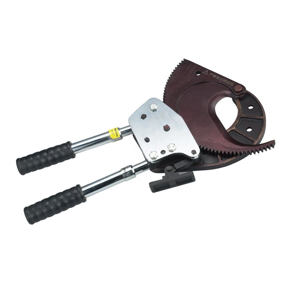 Shear Scissors Wire Cutting Tool Rachet Cable Sleeve Cutter