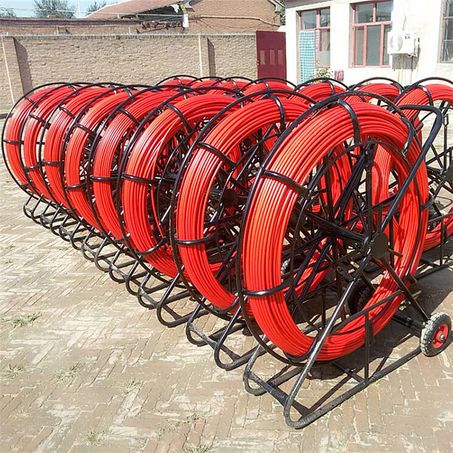 Fiberglass Rodding Cane Duct Rod for Fibre Optic Cable Laying