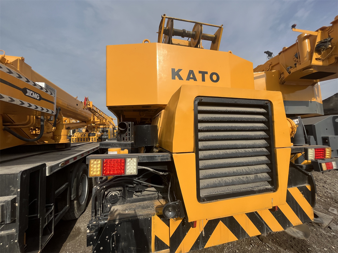 Orginal Japan Used Kato Sr250 4-Arm Truck Crane 25ton Rough Terrain Mobile Crane Hydraulic Mobile Crane for Sale