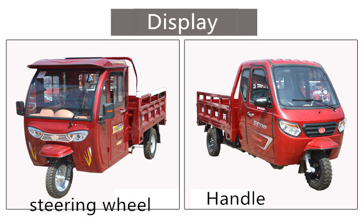 High Quality Motorized Tricycles For Farm Use Powerful Three Wheel Cargo Gas Diesel Fuel Motor