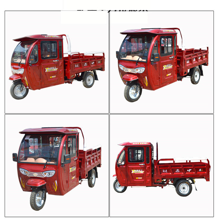 High Quality Motorized Tricycles For Farm Use Powerful Three Wheel Cargo Gas Diesel Fuel Motor