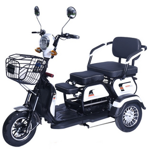 Wholesaler Price 600 Watt Lead Acid Electric Tricycle Three Seats 3 Wheels Electric Vehicle For Adults Use