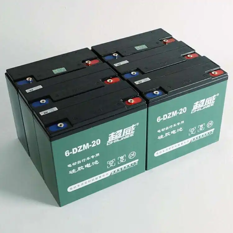 Chilwee High Capacity 48V Electric Bike Battery Pack Long Life 12Ah 20Ah Lead Acid Cells for Extended Distance Rides