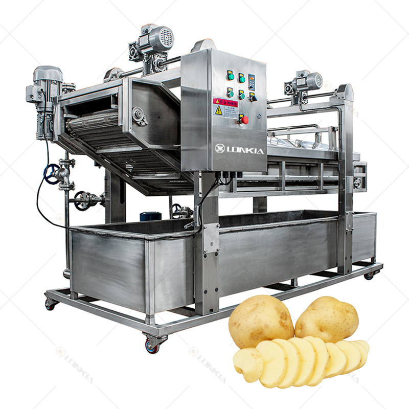 Industrial  Automatic Processing Plant Frozen French Fries Production Line Potato Chips Making Machine Price India