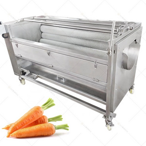 Carrot Potato Sweet Potato Washing and Peeling Machine