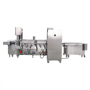 Full Automatic Commercial Small Contibuous Fryer Donut Frying Machine Continuous Frying Machine