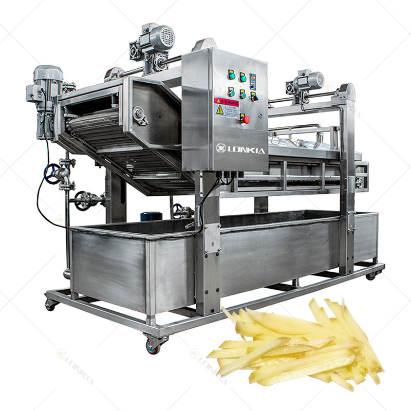 Industrial  Automatic Processing Plant Frozen French Fries Production Line Potato Chips Making Machine Price India