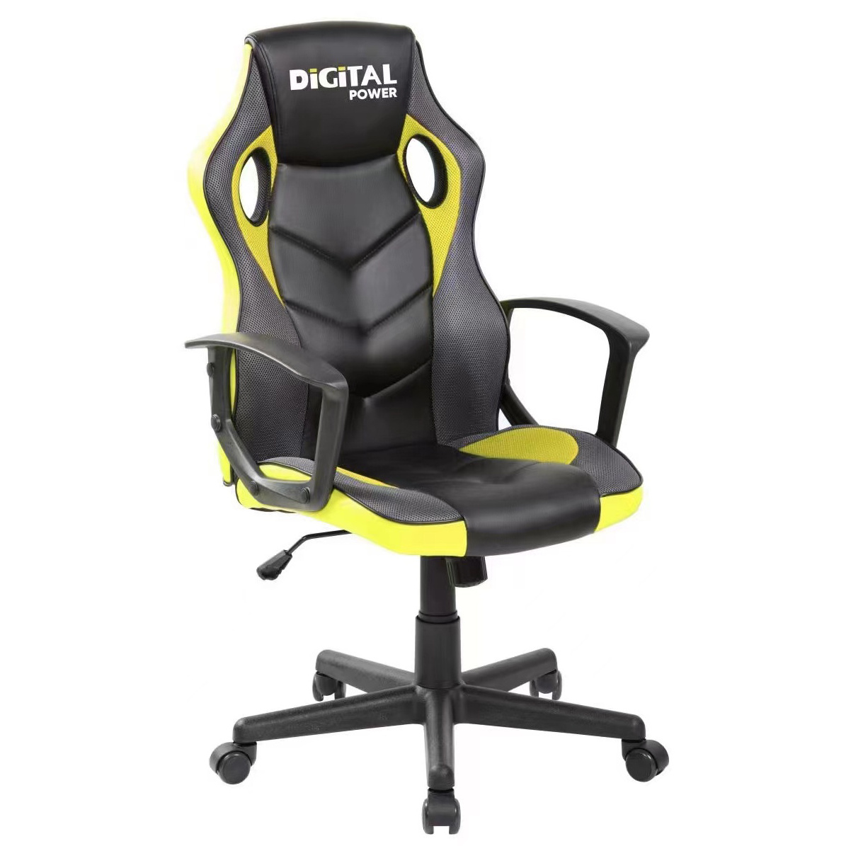 Wholesale Factory Direct Selling Black White PC Gaming Chair Back Support Cheap Swivel Racing Chair with Wheels