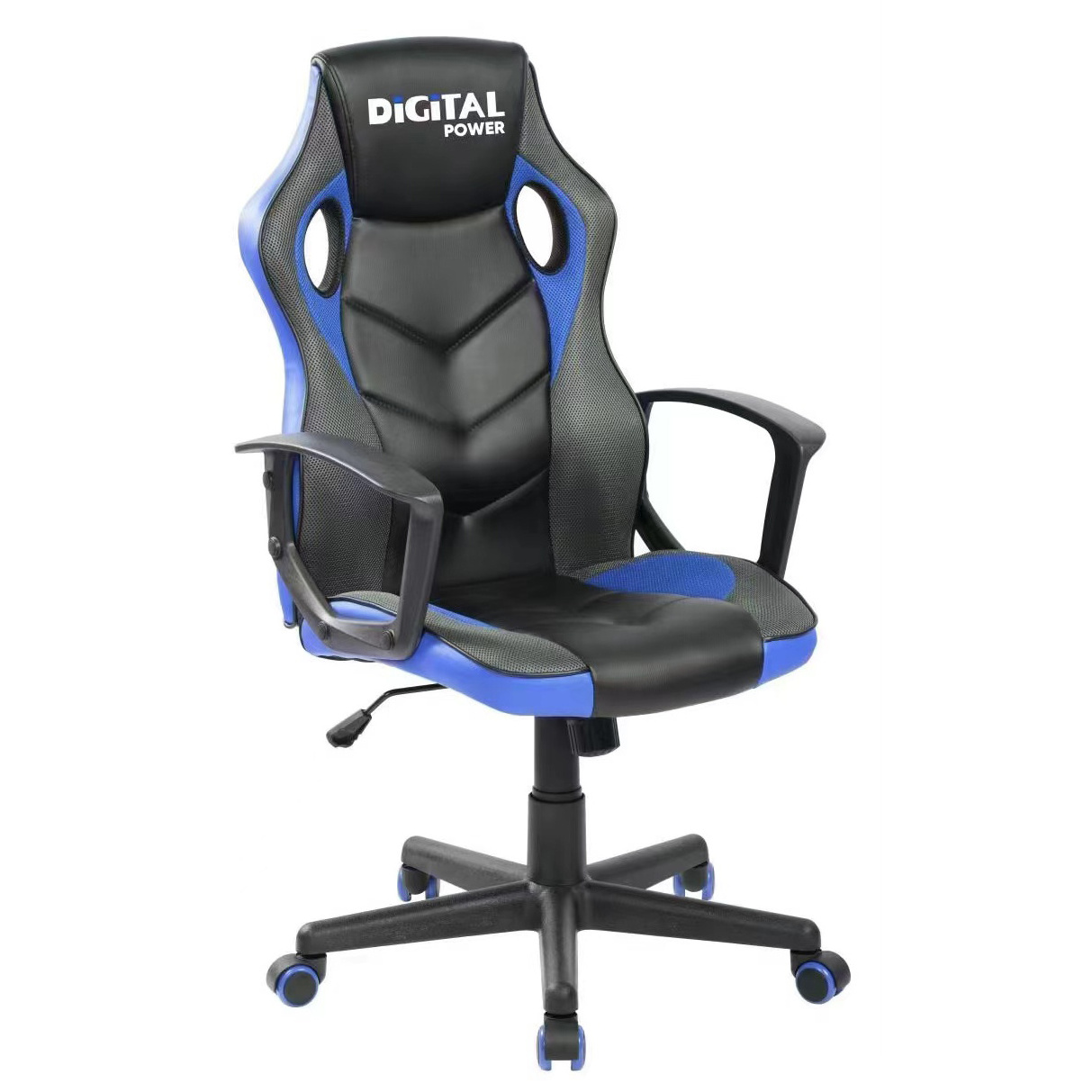 Wholesale Factory Direct Selling Black White PC Gaming Chair Back Support Cheap Swivel Racing Chair with Wheels