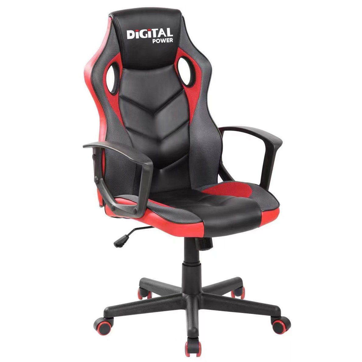 Wholesale Factory Direct Selling Black White PC Gaming Chair Back Support Cheap Swivel Racing Chair with Wheels