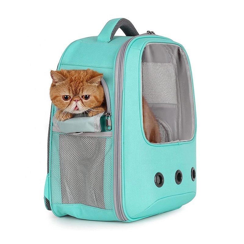 Cute Foldable Cat Carrier Space Capsule Bag Breathable Pet Carrier Backpack Bubble