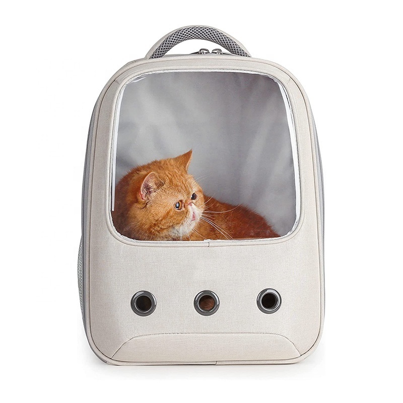 Cute Foldable Cat Carrier Space Capsule Bag Breathable Pet Carrier Backpack Bubble