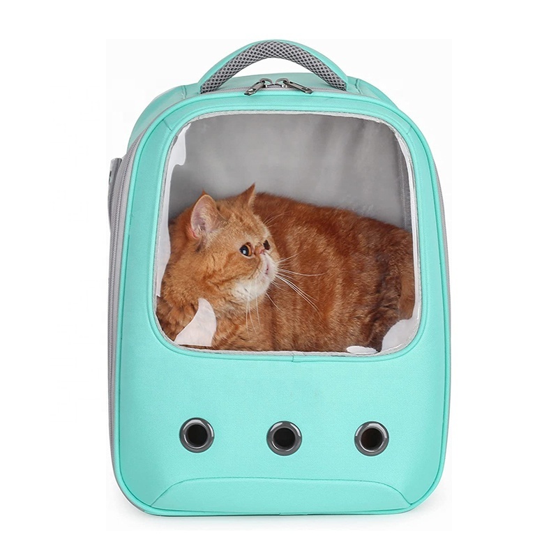 Cute Foldable Cat Carrier Space Capsule Bag Breathable Pet Carrier Backpack Bubble