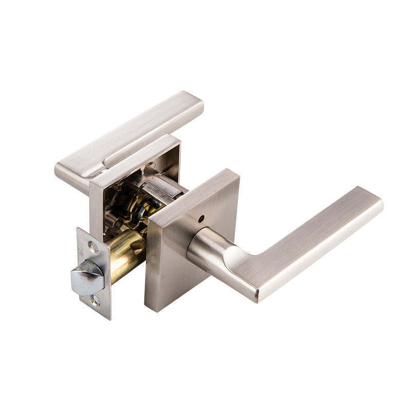 Interior wooden door electric security door locks and handles