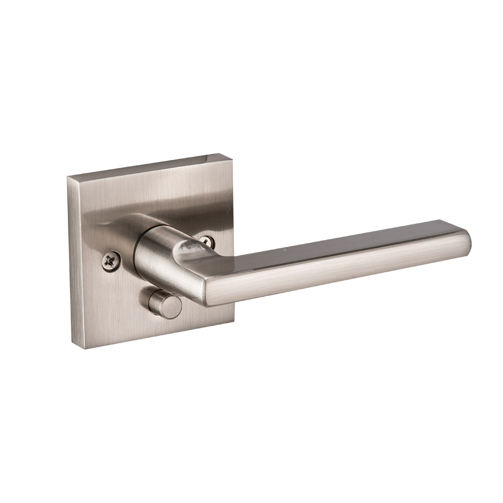 Portable modern Double Side Security Key Entry Door Tubular Lever Handle with Lock For Entrance