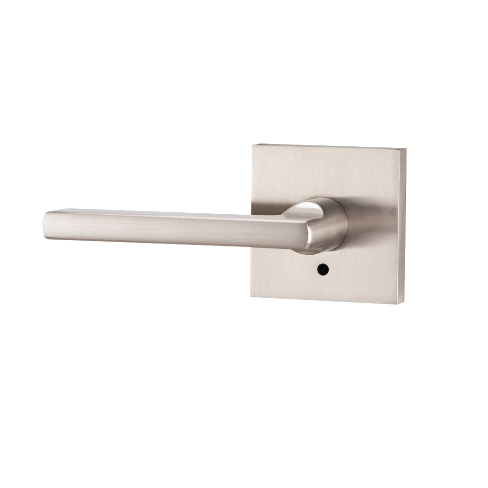 Portable modern Double Side Security Key Entry Door Tubular Lever Handle with Lock For Entrance