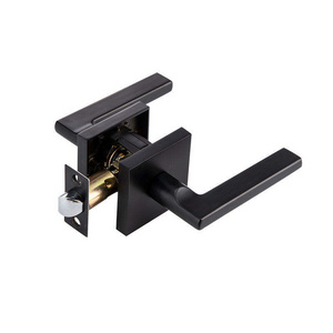 Interior wooden door electric security door locks and handles