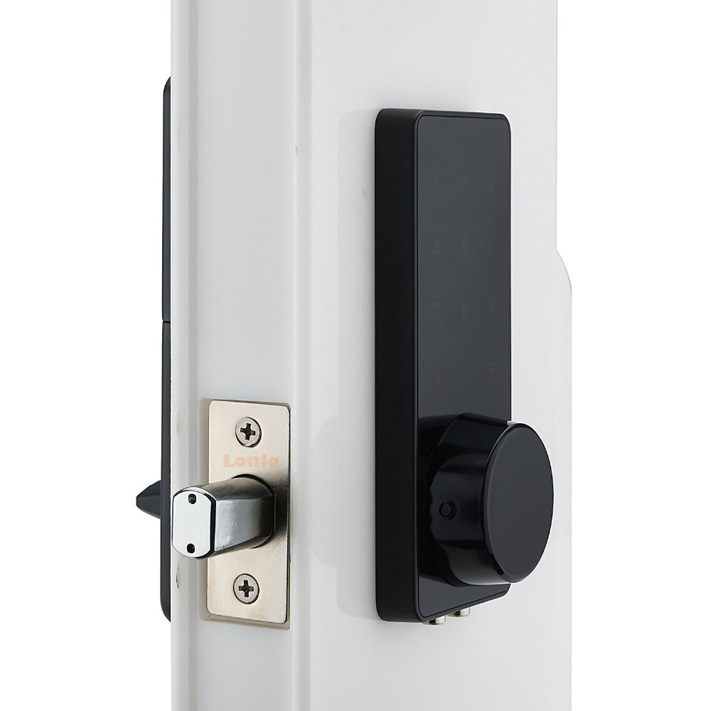 Smart Lock Electronic Touch Screen Keypad Deadbolt Entrance With Key Remote Keypad Digital Door Lock