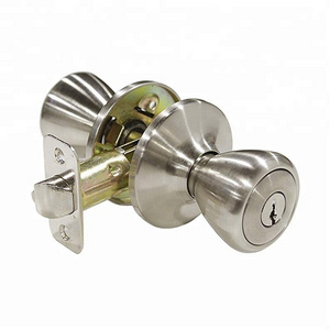 Security Privacy Knob Lock Zinc Alloy Door Knob Sets With Turn Button