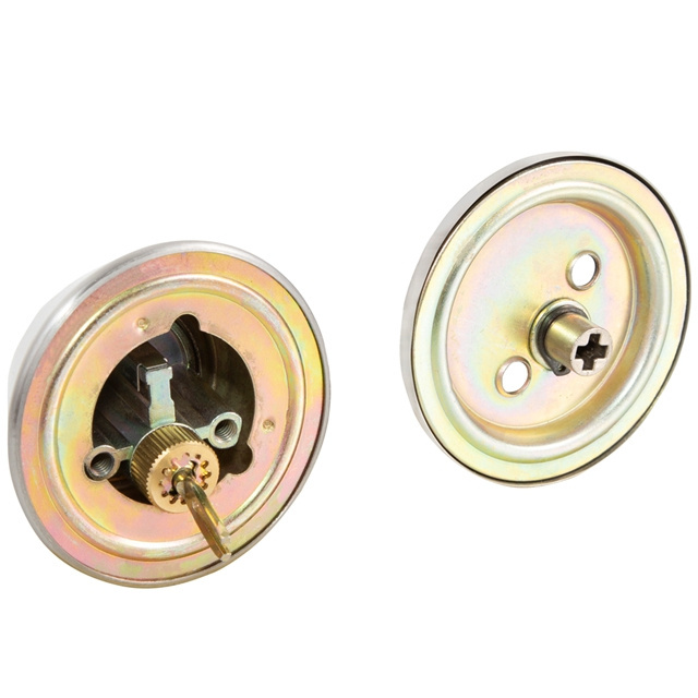 Zinc Alloy Hidden Deadbolt Door Knob And Deadbolt Lock Set