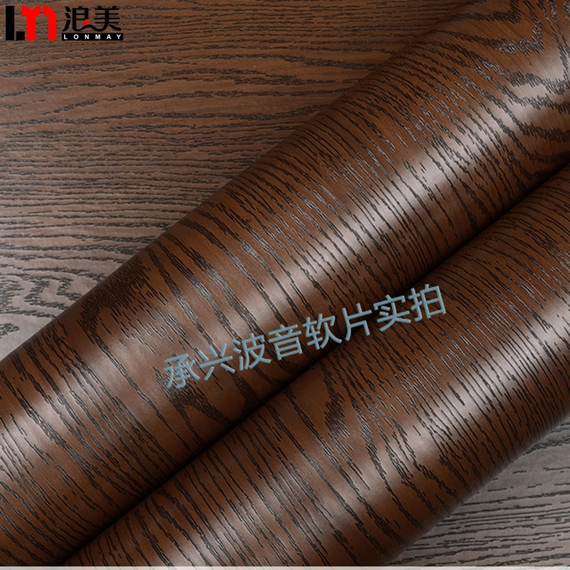 Wood Textured Grain Decal Vinyl Wrap Furniture Film Sticker