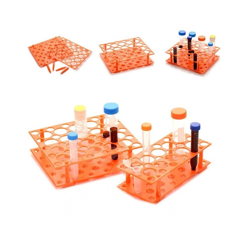 15&50ML plastic detachable lab test centrifuge tube rack 50holes