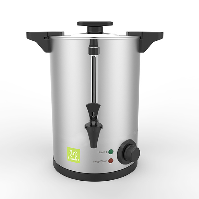 6L -30L stainless steel electric temperature control tea urn water boiler catering urn