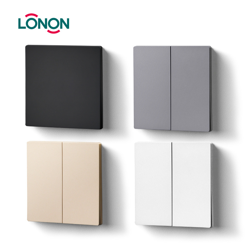 Uk standard electrical wall switches high quality wall door bell switch