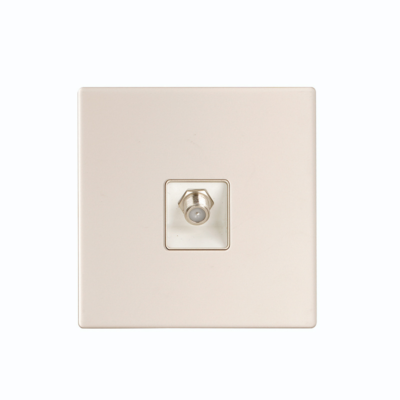 Modern wall sockets and switches electrical satellite TV socket cover