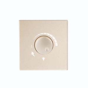 New design wall sockets and switches electrical light dimmer switch cover for usa