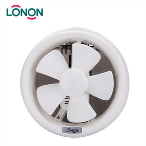 8Inch Round Plastic Oil bearing 220V 6'' 8'' Ventilation Bathroom Exhaust Fan