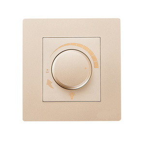 1 gang electric rotating light dimmer switch for CFL