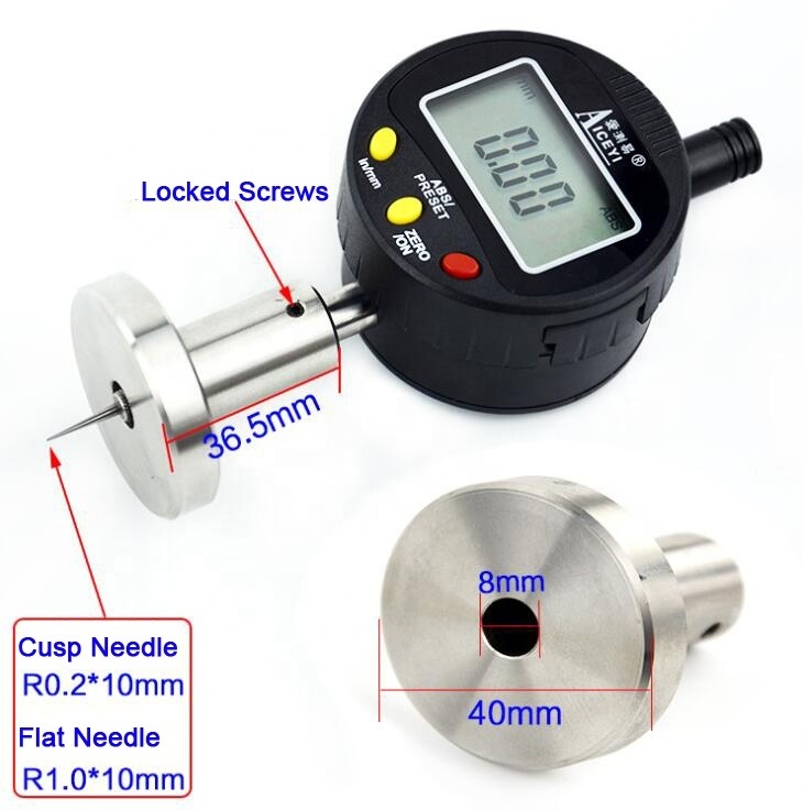 0.001mm precision Digital Depth Gauge/Electronic thickness gauge