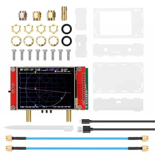 Ham 100KHz-1.7GHz full Band UV HF RTL-SDR USB Tuner Software Defined Radio Receiver R820T 8232 with Antenna and USB cable