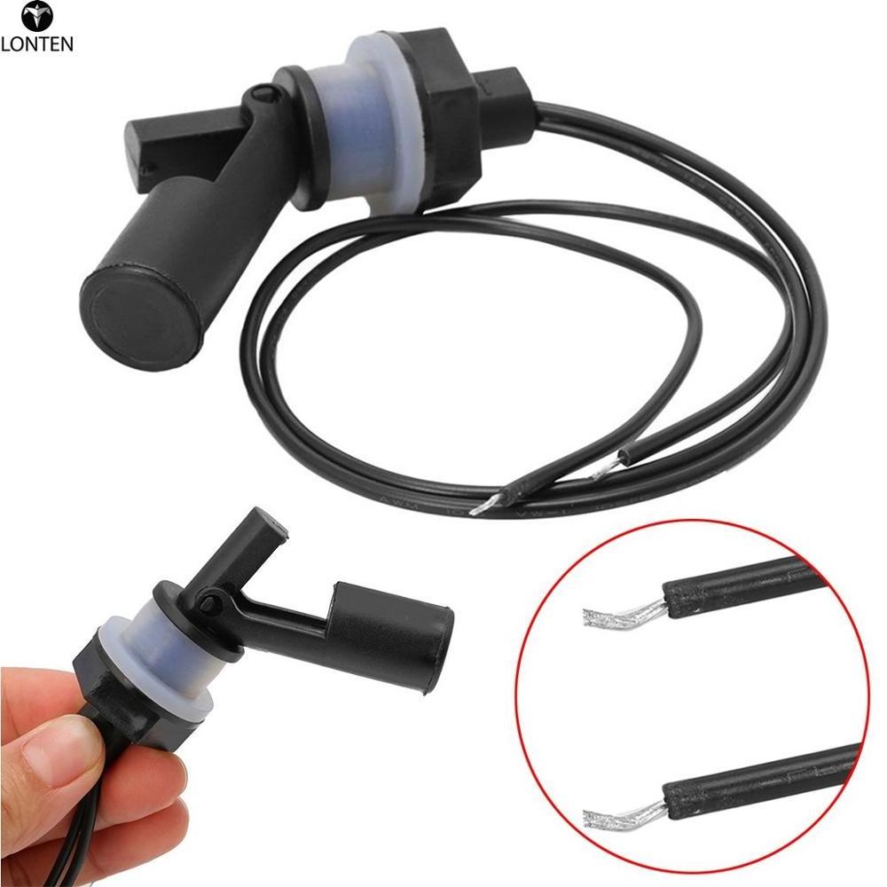 Lonten  1pc New Water Level Sensor Float Switch Horizontal PP Side Mount Switch For Aquariums  Tank Pool