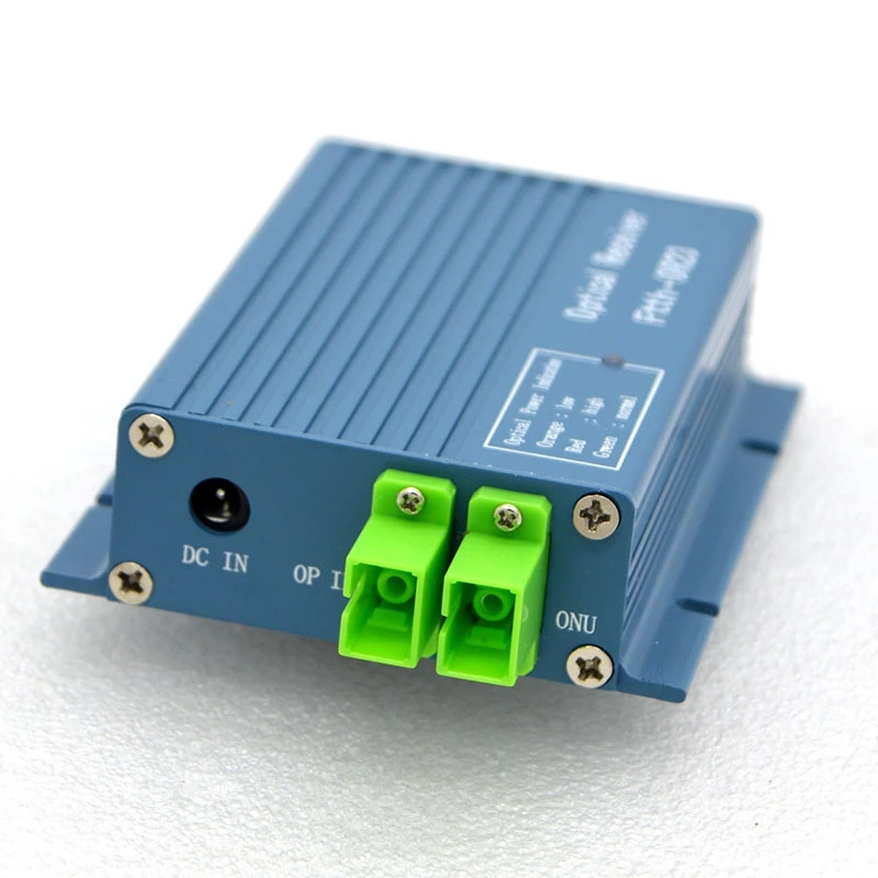 CATV optical receiver mini node with WDM with 2 output port 1550nm Fiber Optic equipment Receiver sc core AGC micro ftth node