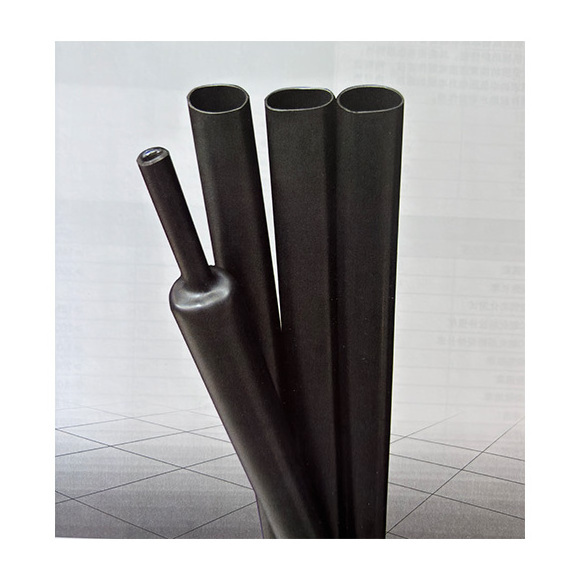 Excellent Price 4:1 Heat Shrink Tubing Black Adhesive Heat Shrink Tube Silicone Rubber Heat Shrink Tube