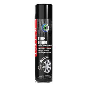 Fashion Design 650 Ml Weight Cleaner & Wash Type TFS815 Tire Foam Shine Spray