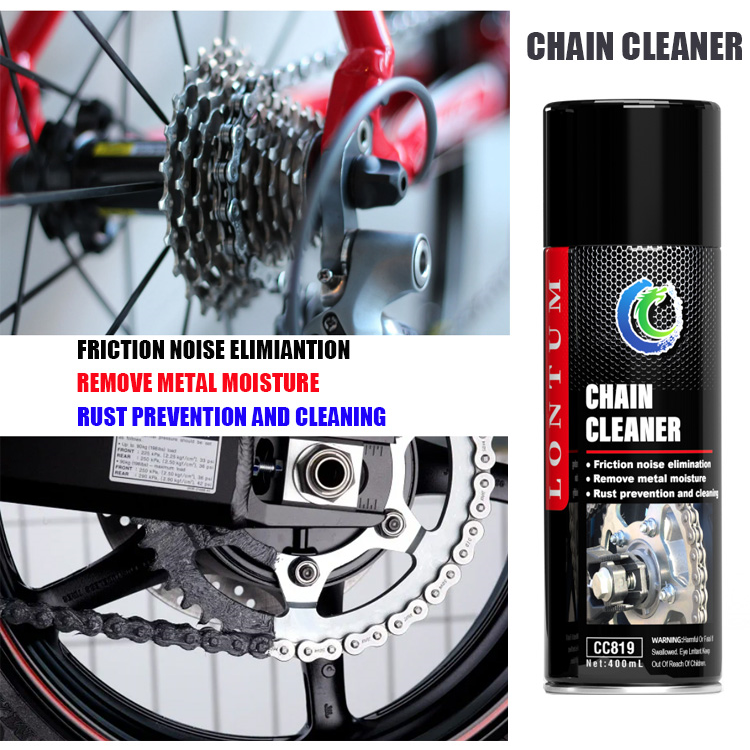 Foaming Bike Chain Engine Surface Carbon Chemical Cleaner Spray For Car Care