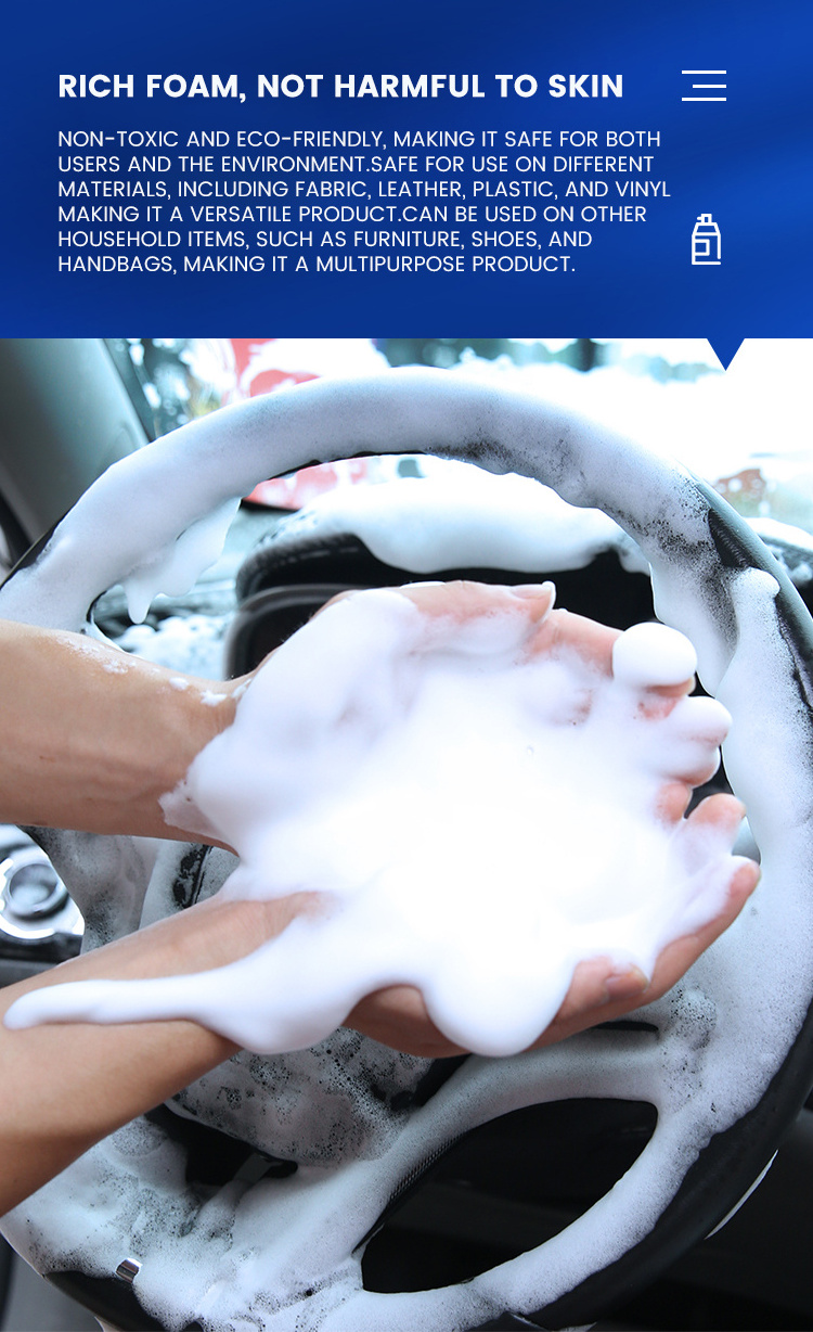 Good Quality Home Cleaning And Car Care Car Interiors Multi-purpose Foam Cleaner Spray