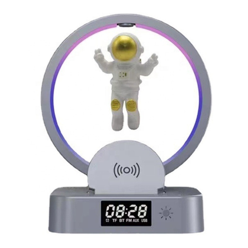 Lonvel Y-558 Astronaut Subwoofer Creative Gift Custom Astronaut Wireless Mini Speaker, Sound Activated LED Portable Speakers