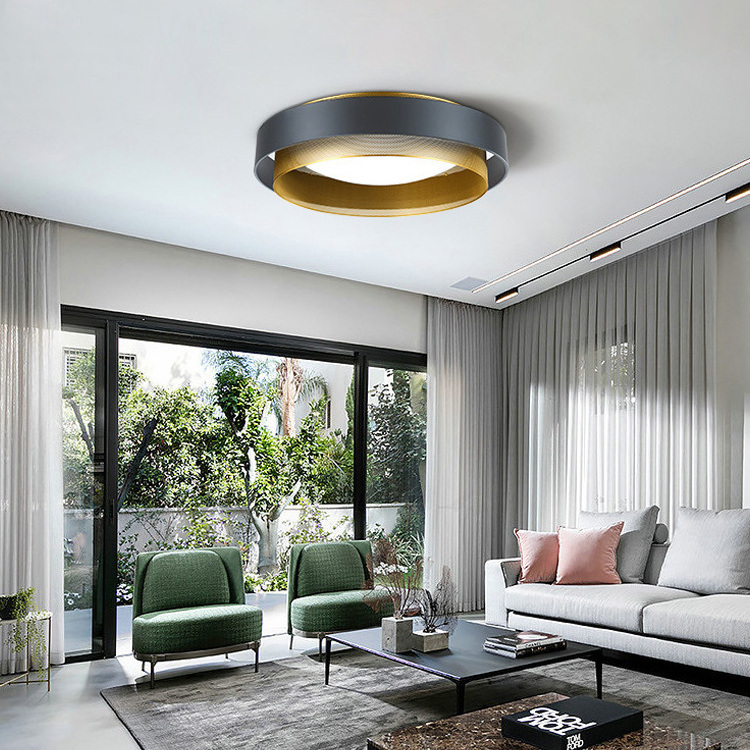 Modern Minimalist Lighting Ceiling Modern Surface Installation Led Panel Light Ceiling Round Living Room Bed Room Light