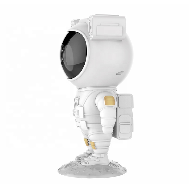 Wholesales Dropshipping Astronaut Shaped Starry Projector Star Light Night Light Bedroom Projection Lamp Room Decoration