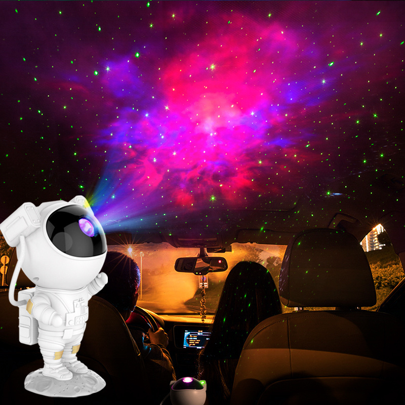 Space Astronaut Projector Lamp, Astronaut Light Kids Star Projector Nebula Galaxy Night Light Projector for Bedroom