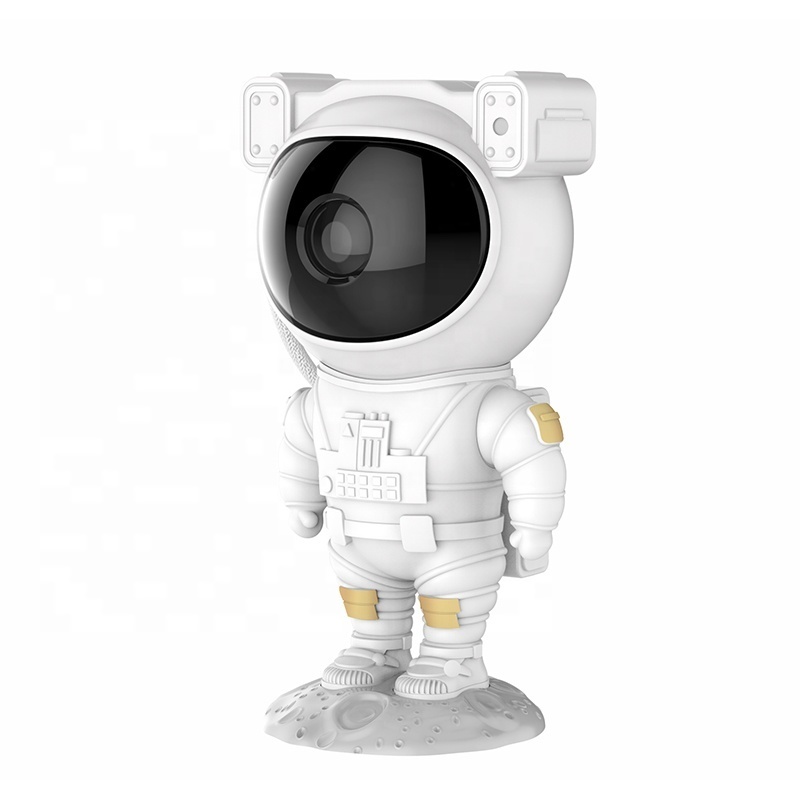 Wholesales Dropshipping Astronaut Shaped Starry Projector Star Light Night Light Bedroom Projection Lamp Room Decoration